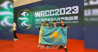 Команда из Казахстана на чемпионате мира по робототехнике WRC 2023 вошла в десятку лучших.