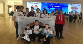 The team of Karaganda region became the best in the international championship “KazRoboSport”